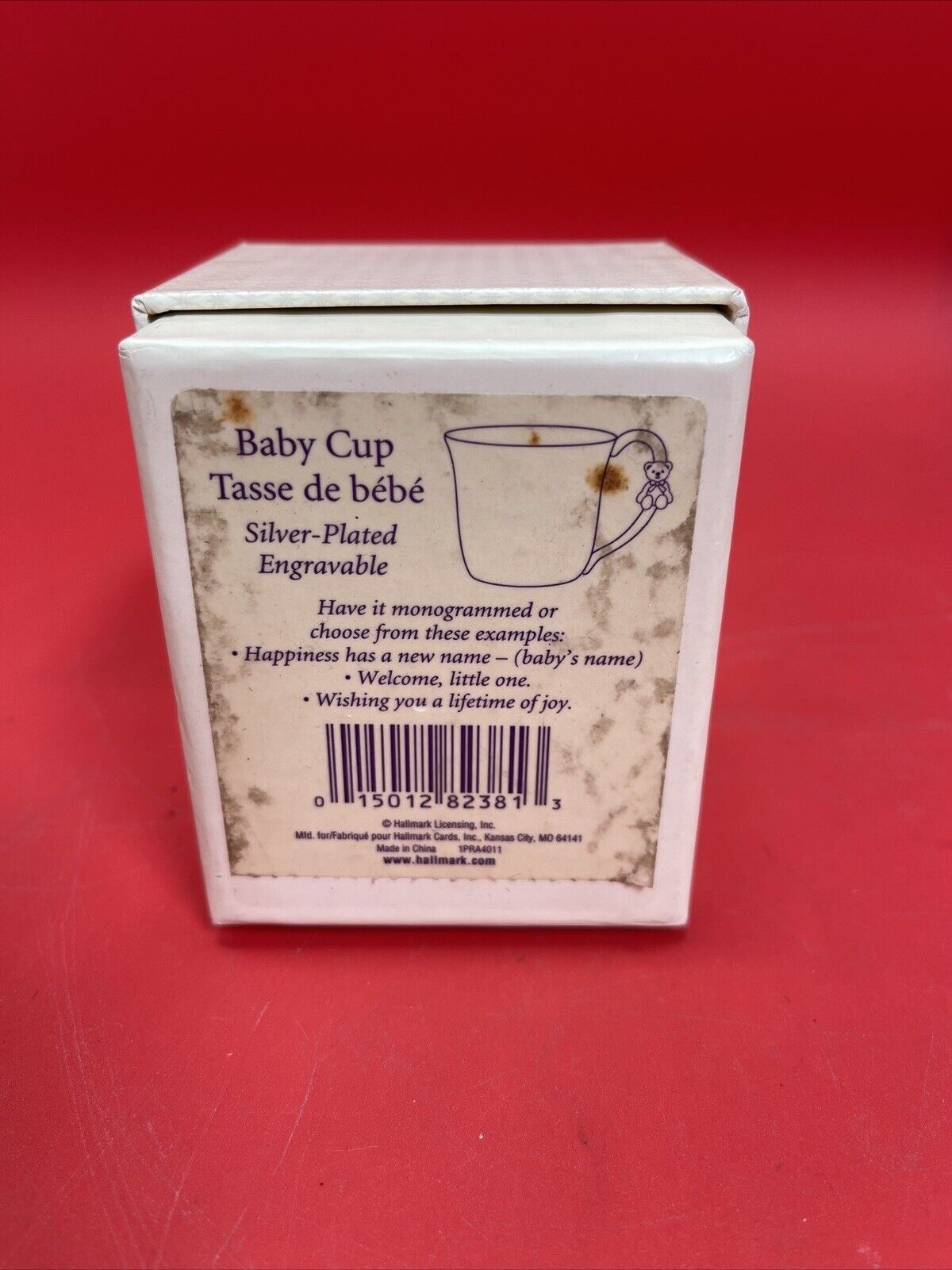 Hallmark Baby Cup Silver-Plated 2oz