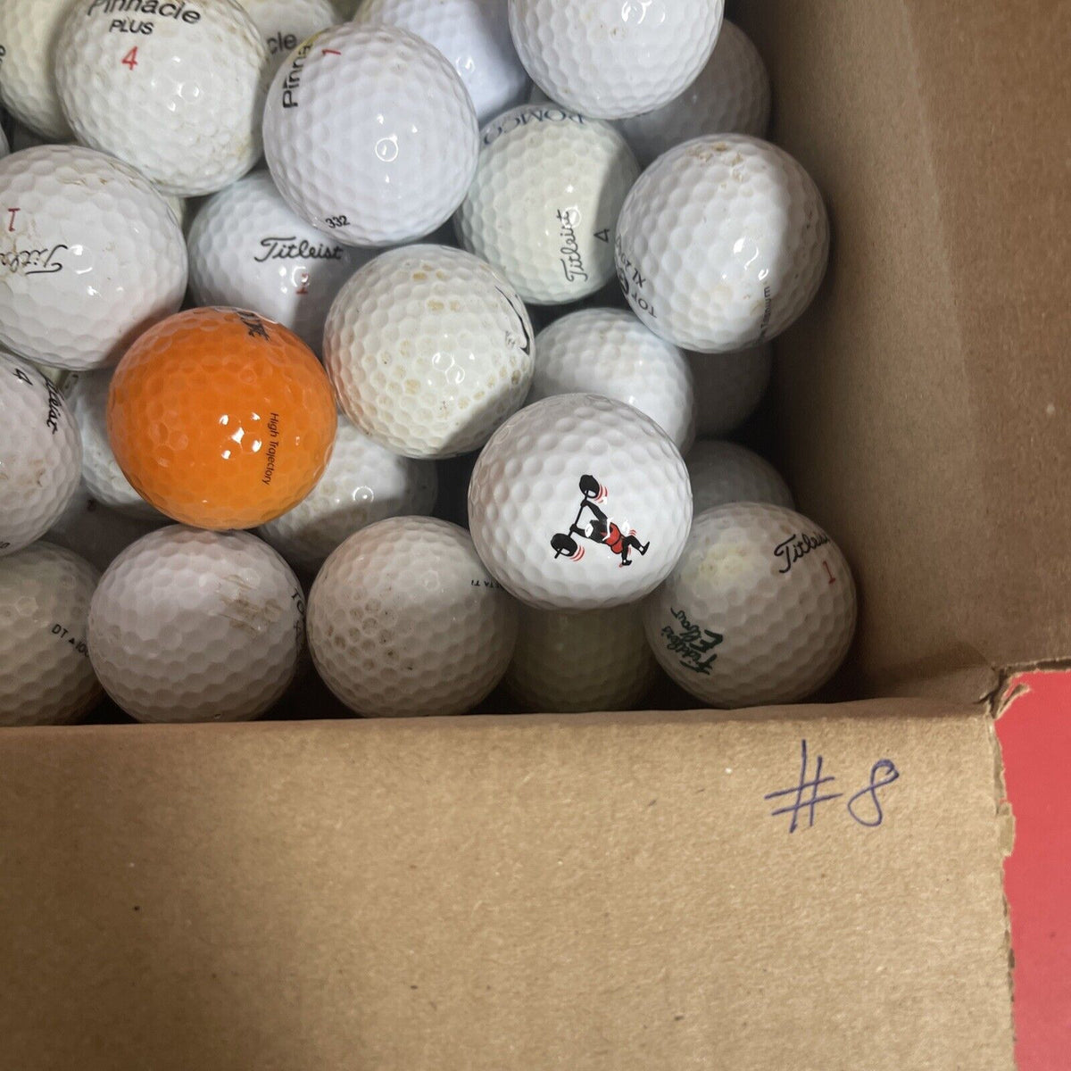 Mixed Lot Of 100 Assorted Golf Balls #8