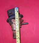 Man with Hat Bottle Spout with Music Box Hand Carved Wood Vintage