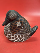 James Hadden Malard Duck Wood Hand Carved And Painted Figurine