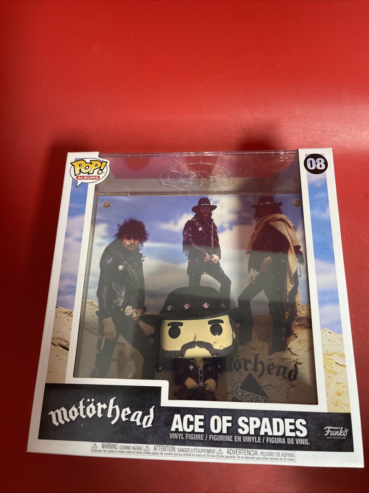 Funko Pop! Album Cover with Case: Ace of Spades #08,Areyou Experienced #24