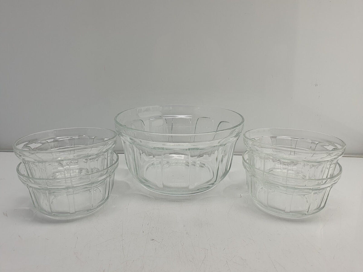 Vereco France Fruit or Serving Bowl Set 5