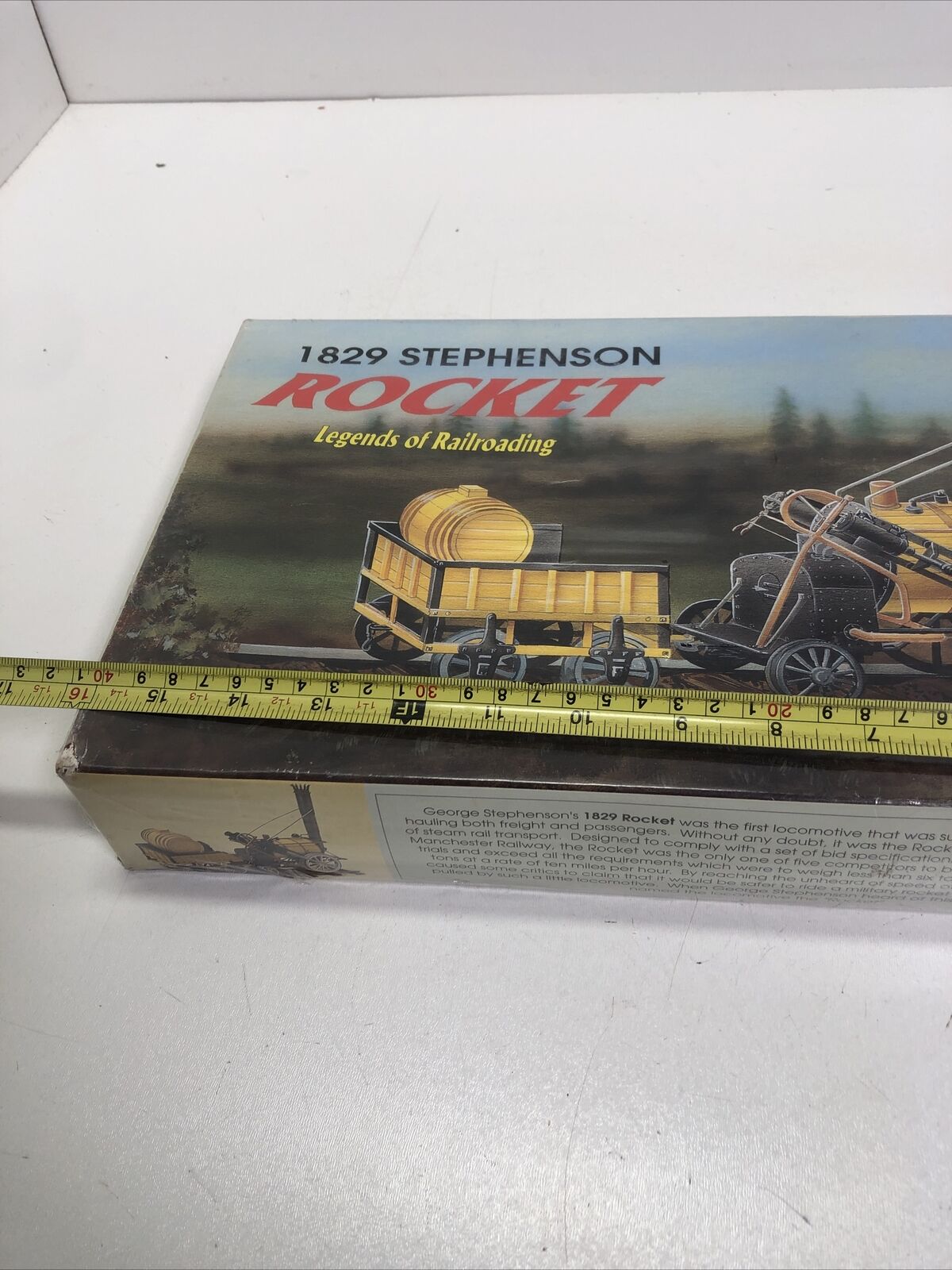 Minicraft 11101 1:26 Scale 1829 Stephenson Rocket Model Kit