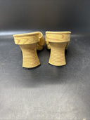 Splash Platform Chunky Wood Heel Sandals Size 8.5