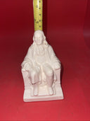 Rare Vintage Ceramic 4.5” Seated Benjamin Franklin Charls Prod Japan Americana