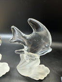 Vintage Controlled Bubble Glass Figures/ Set Of 7