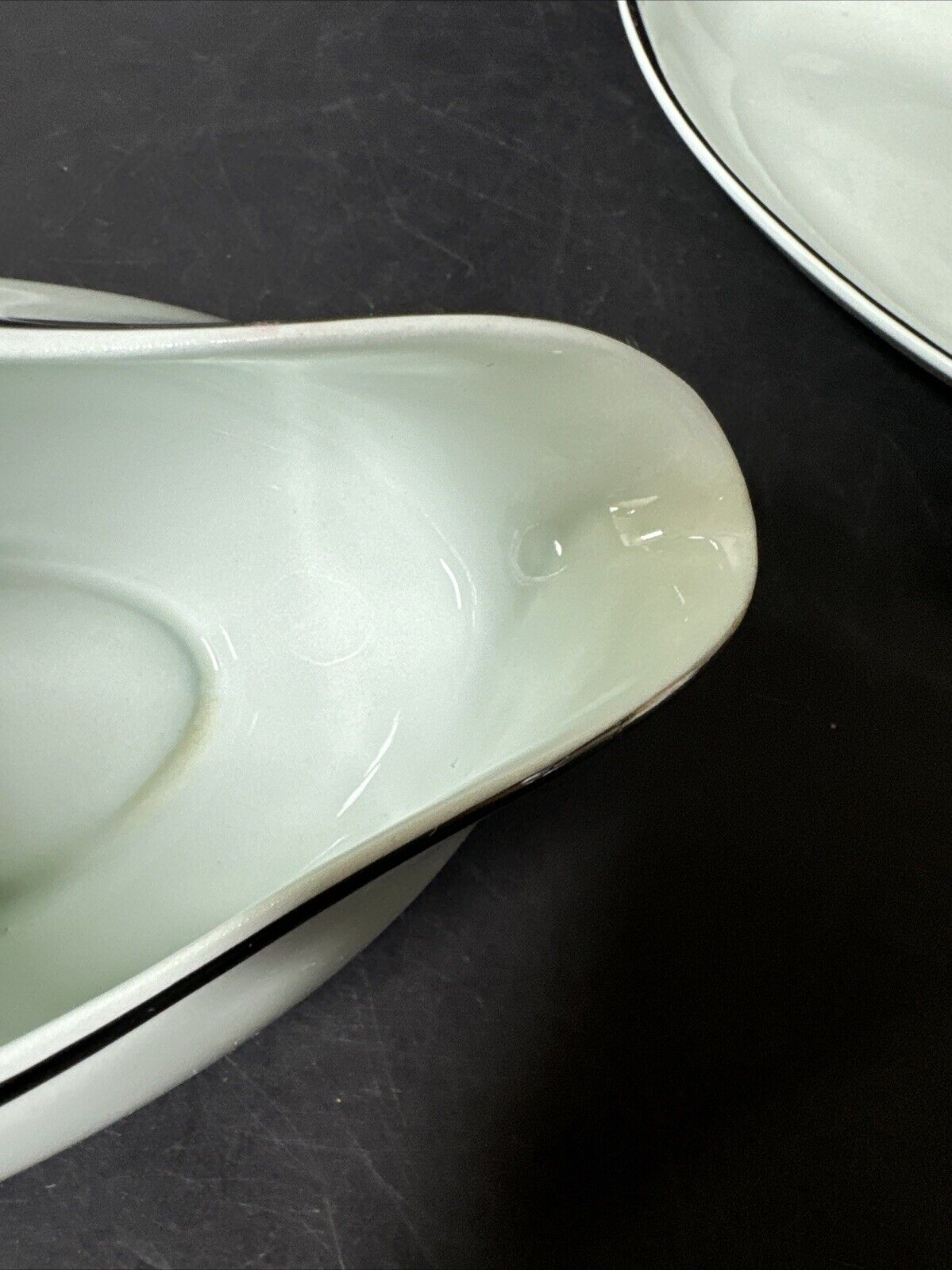 Vintage Universal Gravy Boat And Under-plate/ Unmarked