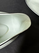 Vintage Universal Gravy Boat And Under-plate/ Unmarked