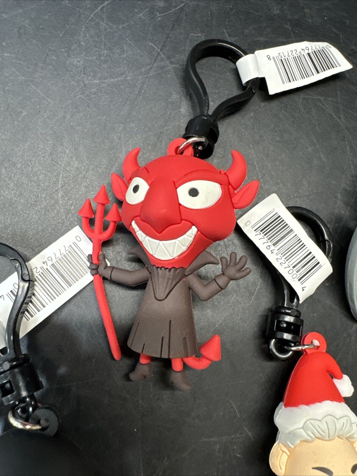 Disney Blind Bag Key Chains 3D Figural/ Lot Of 8
