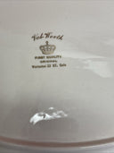 Vintage Val Worth Serving Platter  First Quality Victorian 22 Kt Gold 15”x11”