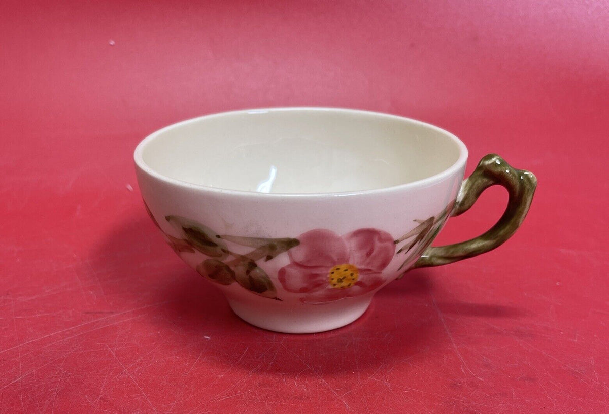 Lot 8 Franciscan Desert Rose Made in USA 6 Oz 4 Inch Tea Coffee Cup Vintage