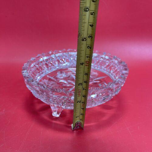 Vintage Crystal Candy Bowl, Sugar Bowl,Syrup Pitcher