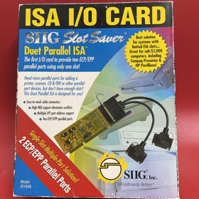 SIIG IO1878 Duet Parallel PCI I/O Card with Cable