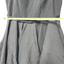Ieena for Mac Duggal V-Neck Bodycon Flare Dress Black 14