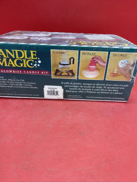 Craft House Candle Magic Snow Glowbies Candle Kit - New Sealed