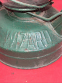 Vintage DIETZ Little Wizzard Vesta New York USA Globe Lantern Dented 12"