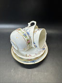 Vintage Various Mini Cup and Saucer/ Set Of 3