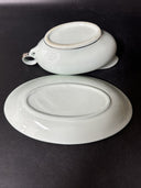 Vintage Universal Gravy Boat And Under-plate/ Unmarked