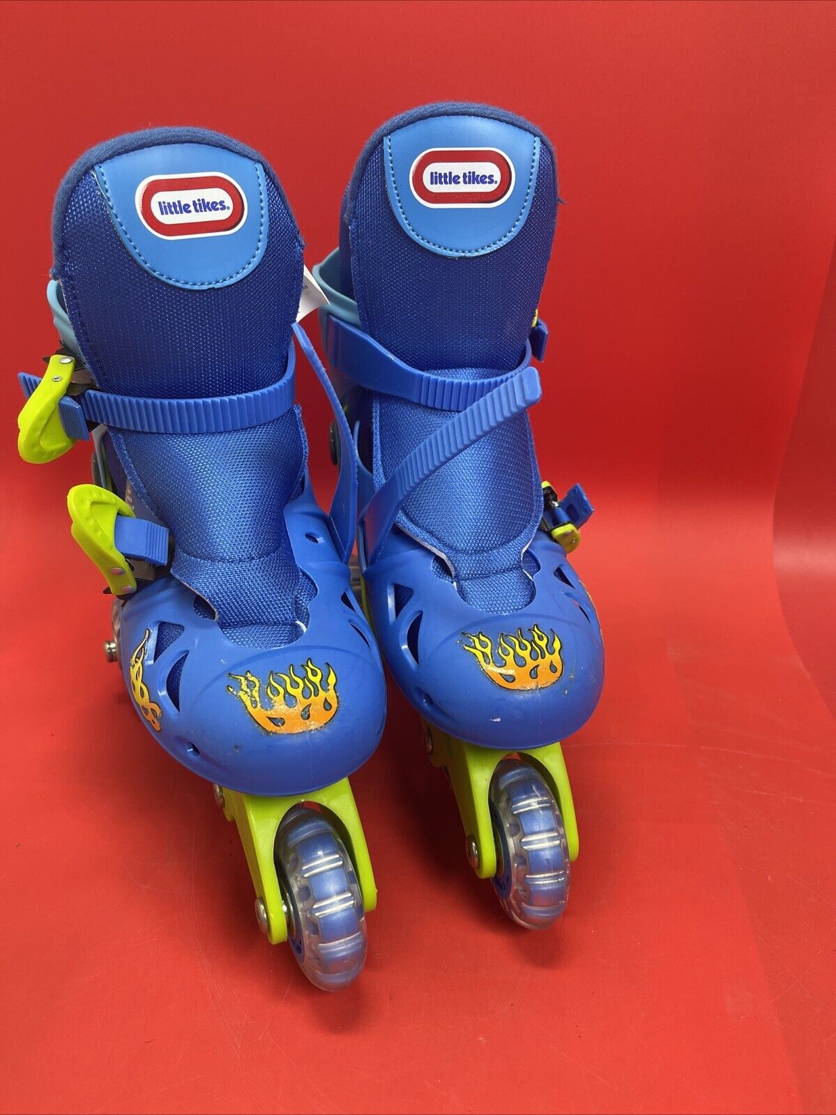 The Little Tikes Convertible Training Roller Blades Skates "79" Boys
