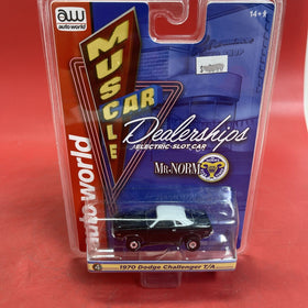 Auto World 1970 Dodge Challenger T/A Ho Slot Car SC385 Mr. NORM T-Jet Ultra G
