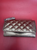 Vintage Roger Gimbel Accessories Quilted Pattern Bifold Long Wallet/Clutch Lot 3