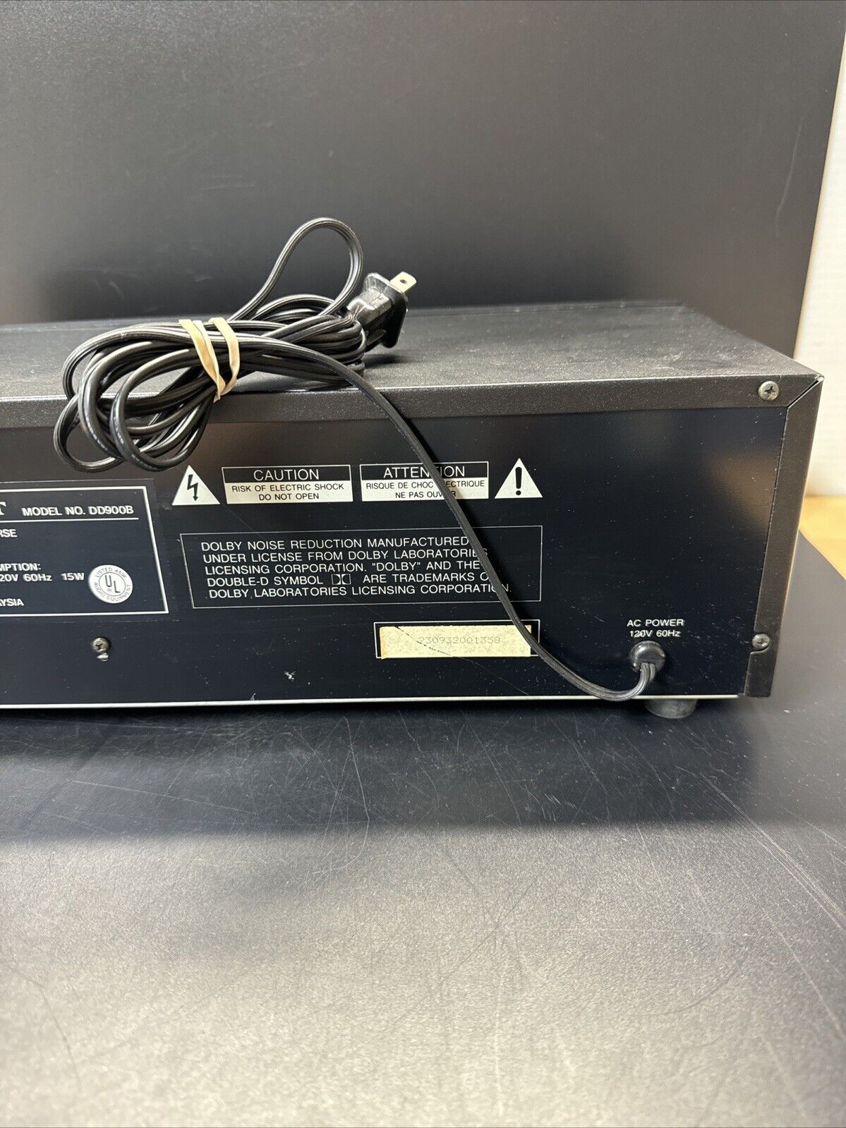 Scott Dual Auto Reverse Model DD900B