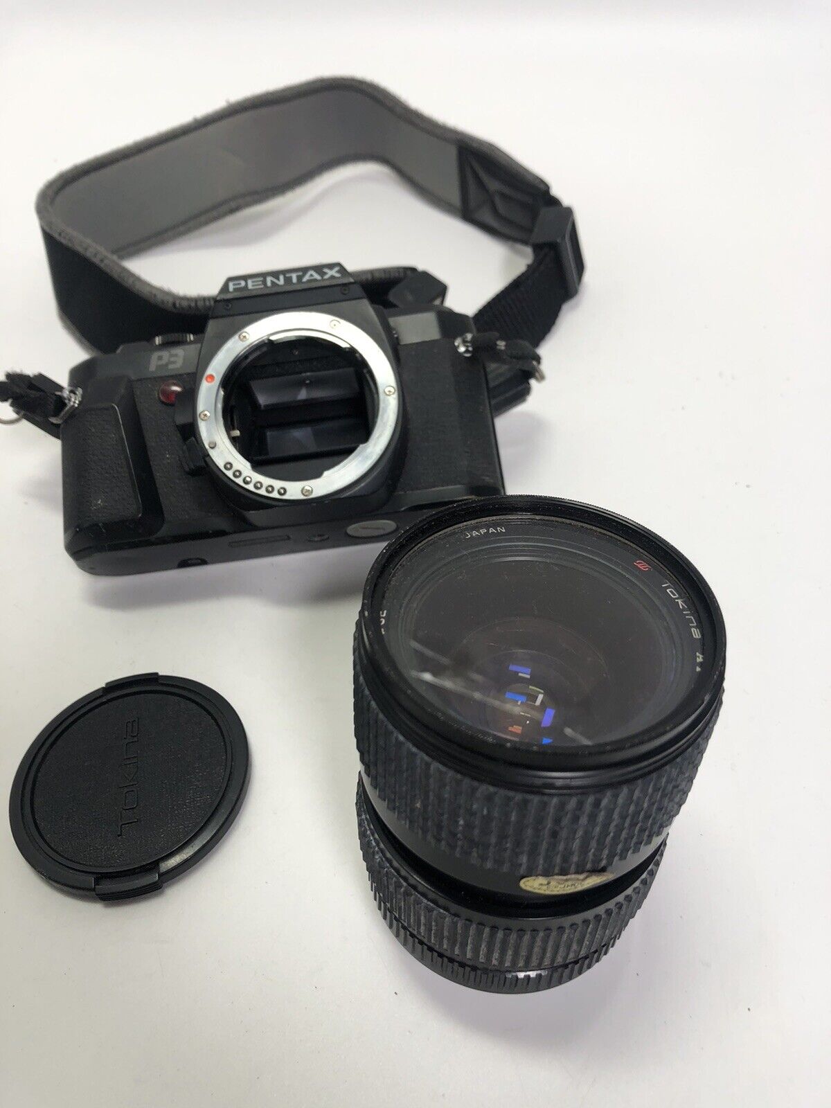 Tokina AT-X 28-85mm 1:3.5-4.5 Manual Focus Zoom Lens Minolta MD UNTESTED