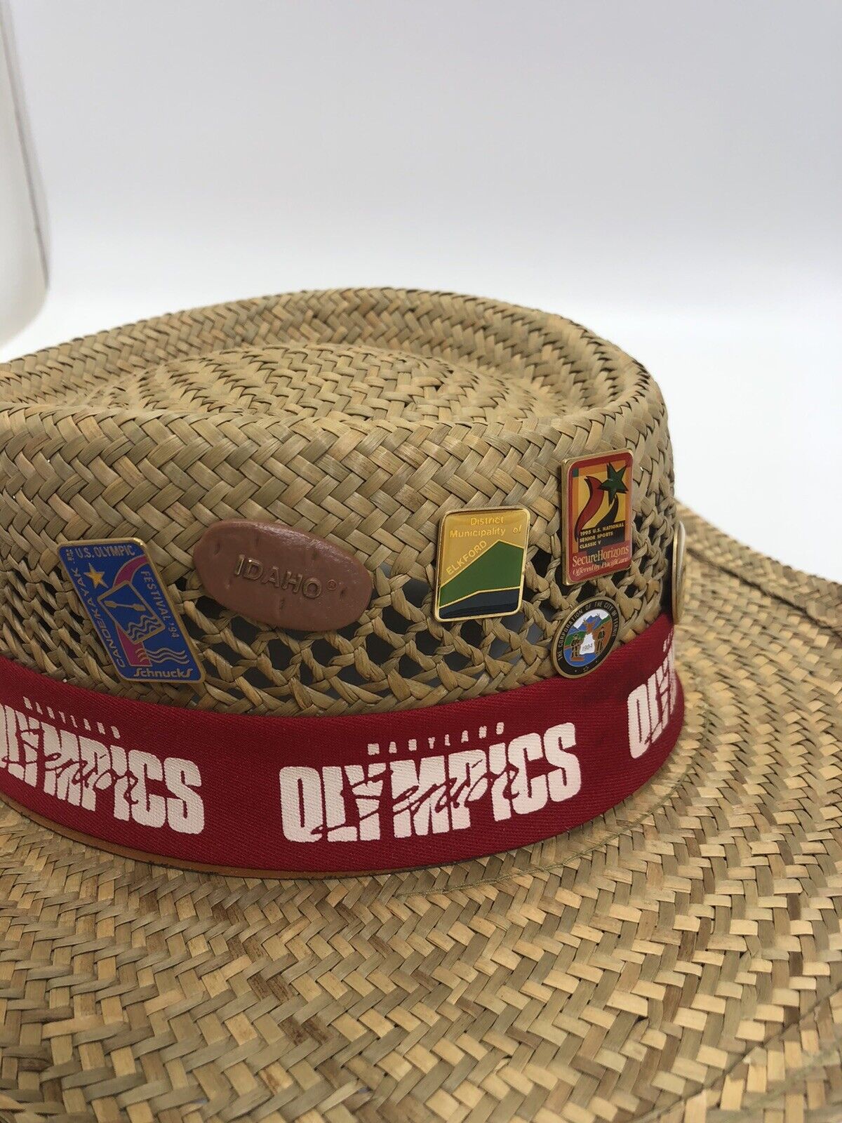 Olympic Maryland Vintage Hat with Pins