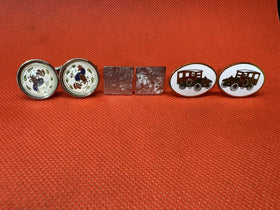 Vintage Cufflinks Men’s/ Lot Of 3