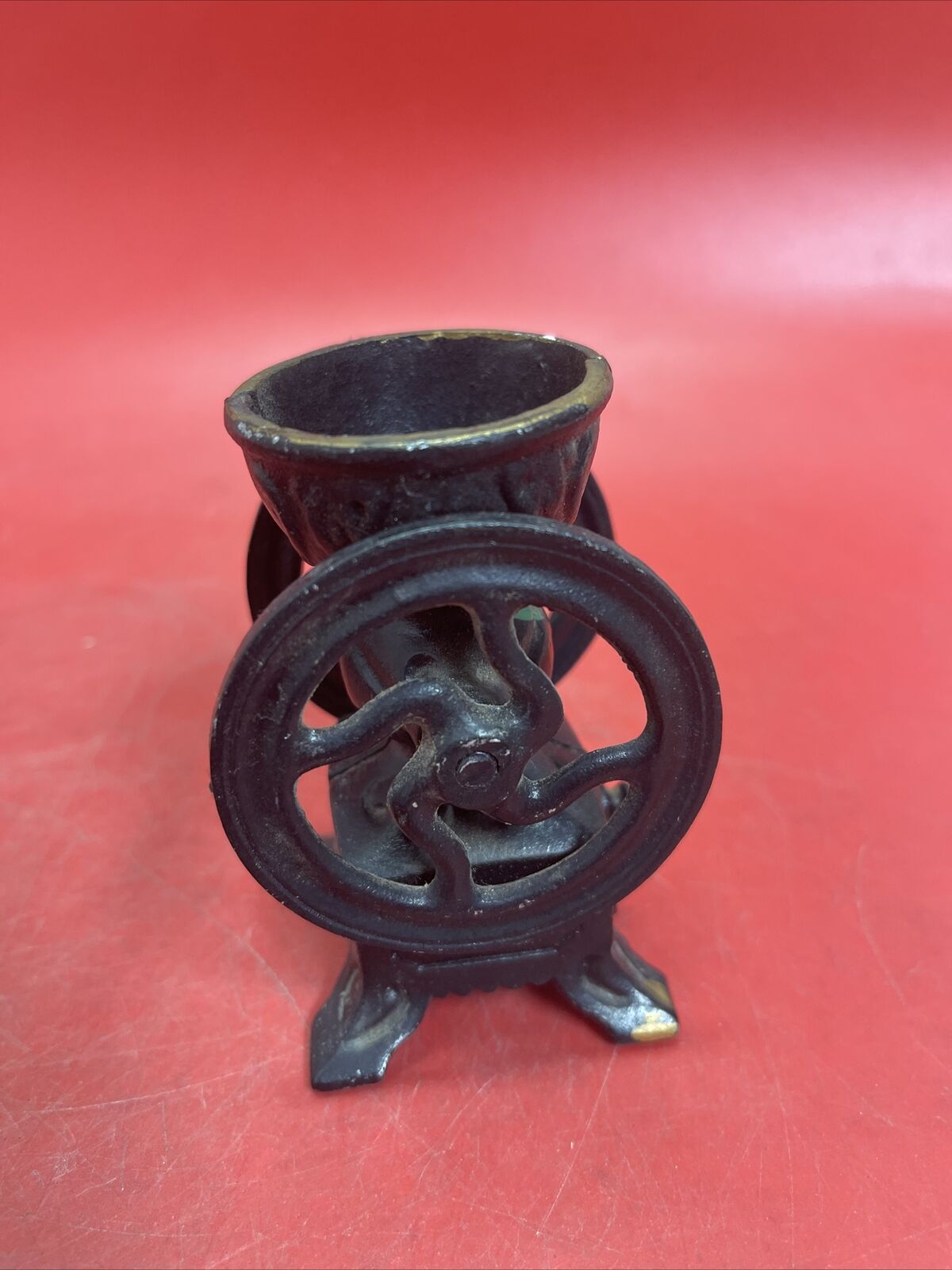 Vintage John Wright Cast Iron Mini Coal Bucket Coffee Cauldron Lot 3