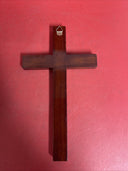 Wooden cross with mosaic covering, on the wall .12”