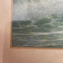 R. Atkinson Fox, Sail Boats Ocean Waves Framed Print 1908