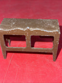 Vintage Antique Tootsie Toy Dollhouse Dining Room Furniture 1930s - LOT OF 2