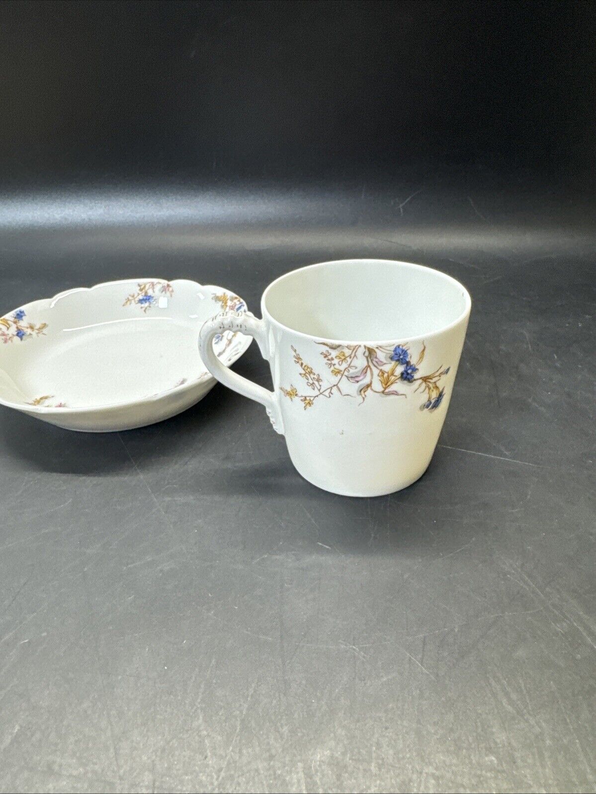 Vintage Various Mini Cup and Saucer/ Set Of 3