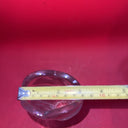 Lenox Leaded Crystal Bud Vase, 7” & Pink Candy Bowl,6 3/4”