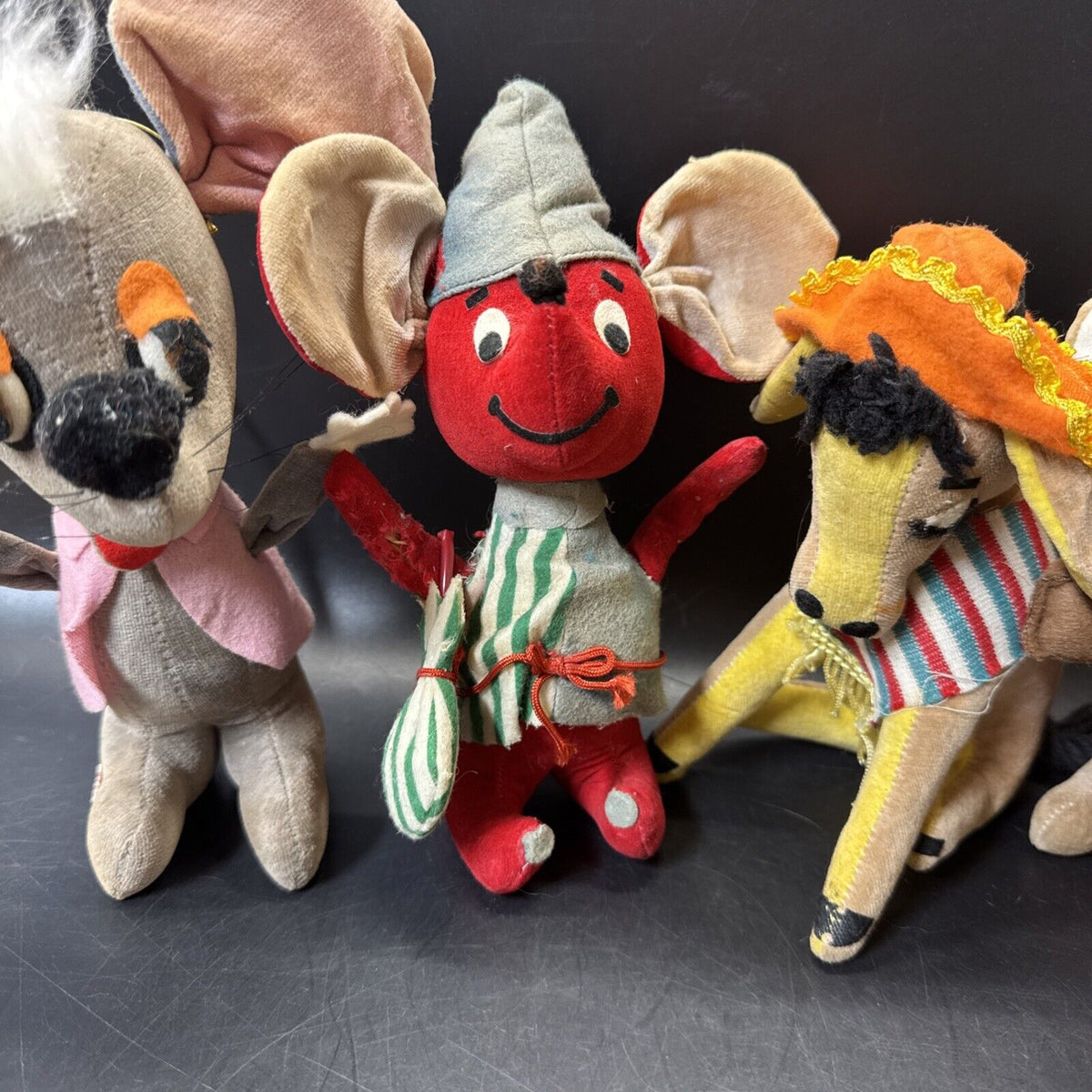 Vintage Dream Pet Cloth Toys/ Lot Of 4
