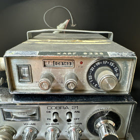 Vintage Cobra 21, Kapf 8336, Lafayette/ Lot Of 3 Radios, For Parts!!!