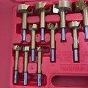 MASTERGRIP 480082 16pc Titanium Plated Bit Set *With Carrying Case