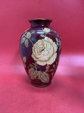 Vintage vase with flowers