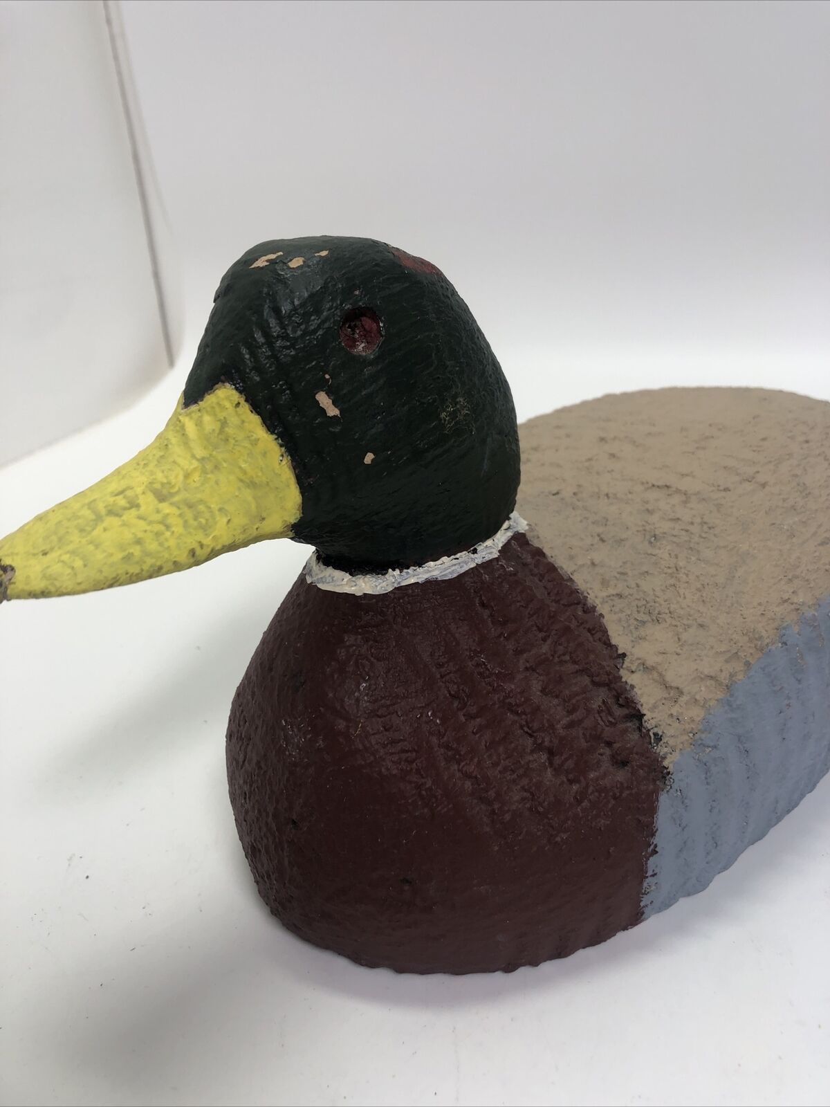 Hand Painted & Hand Sculptured Ruddy Duck Figurine