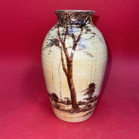 E Radford Forest Tree Vase 7”