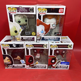 Funko Pop Mixed Lot 5 (642,774,780,859,877)*5
