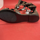 Steve Madden Sharon  Brown Studded Strappy Sandals Size 7.5