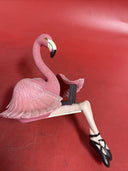 Flamingo Bird Small Sculpture Desktop Figurine Home Decor