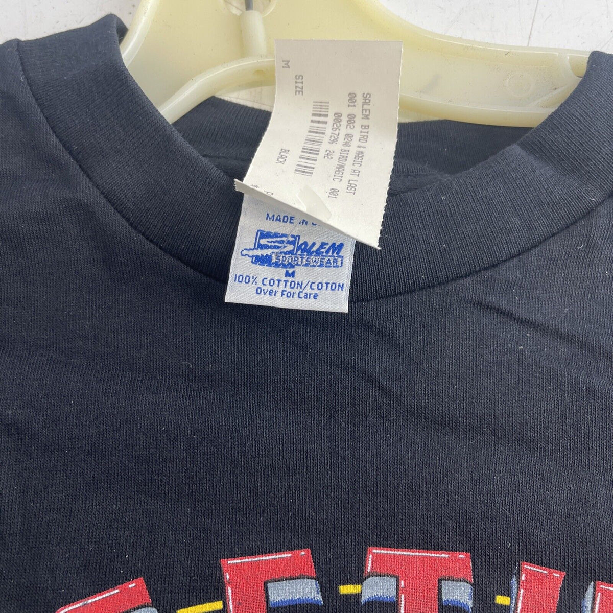 Vintage 1992 USA Dream Team Larry Bird Magic Johnson Together At Last Shirt WoW!