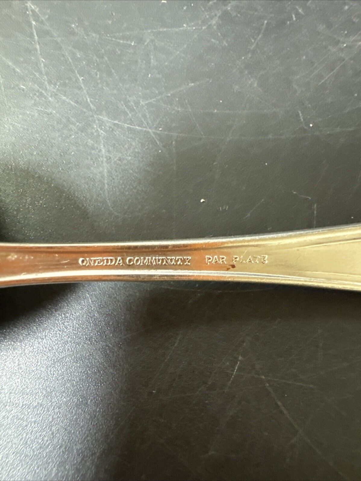 Oneida Community Par Plate Forks And Teaspoons/ Lot Of 14