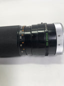 Canon FD Zoom 100-200mm 1:5.6 S.C. Lens W/ Caps & Filter Untested