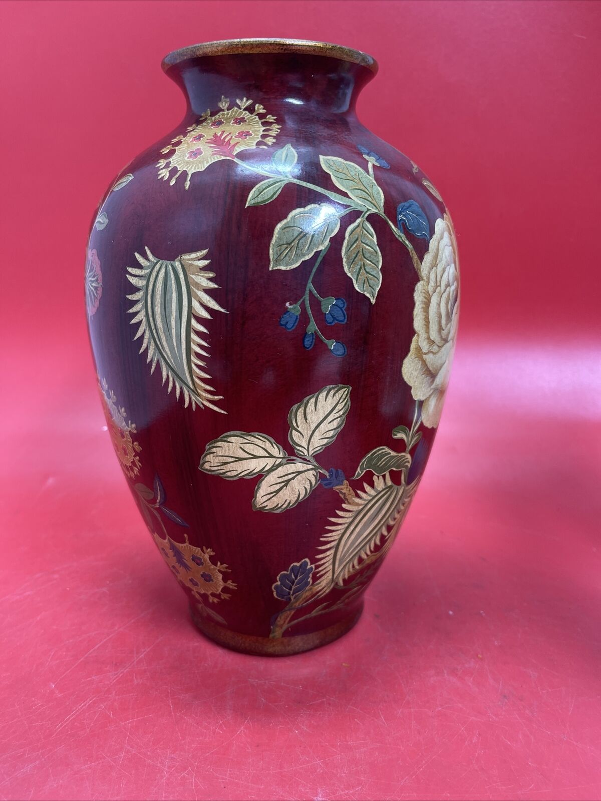 Vintage vase with flowers