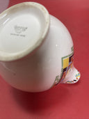 Vintage Set 2  Crooksville China Co. Petit Point Sugar Bowl & Creamer