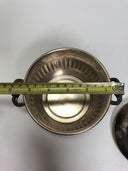 Sheridan silverplate bowl with lid